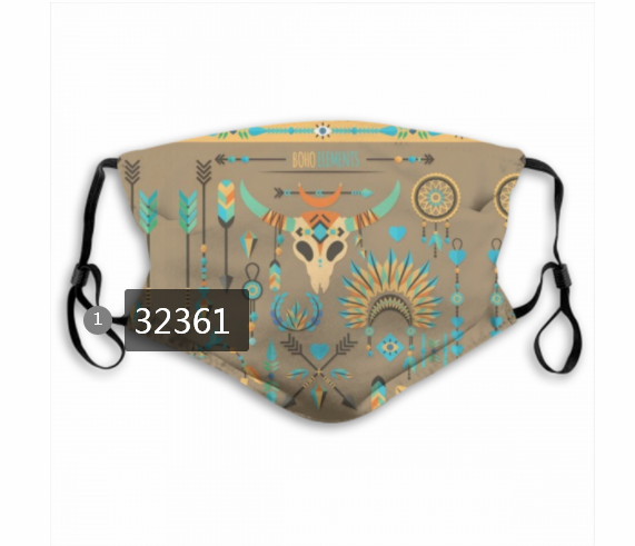 2021 new #25 Dust mask with filter->nfl dust mask->Sports Accessory